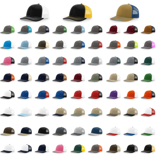 Richardson 112 Classic Trucker Cap – 2-Tone Richardson 112 Classic Trucker Cap - 2-Tone