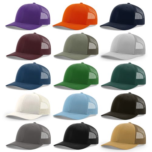 Richardson 112 Classic Trucker Cap – Solid Richardson 112 Classic Trucker Cap - Solid