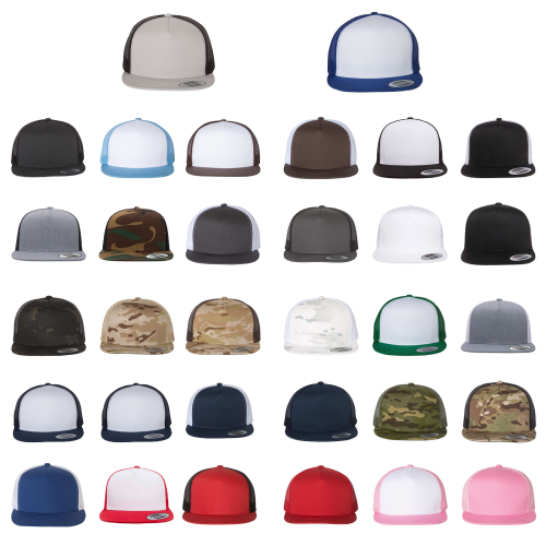 Yupoong Classic 6006 Snapback Trucker Cap Yupoong Classic 6006 Snapback Trucker Cap