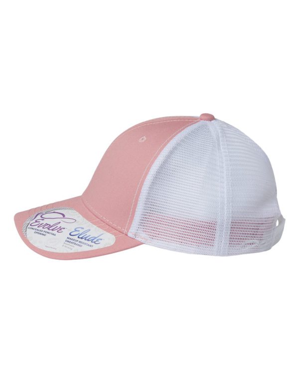 105480_d_fl Women's Modern Trucker Cap - CHARLIE