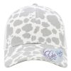 Grey Cow/ White