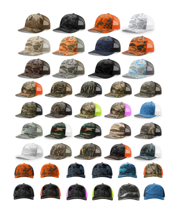112PFP | PRINTED FIVE PANEL TRUCKER