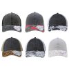 Women's Printed Visor with Mesh Back Cap - JANET