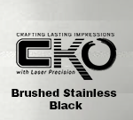 Brushed Stainless Black