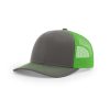 Charcoal/ Neon Green
