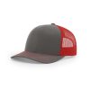 Charcoal/Red