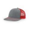 Heather Grey/Red
