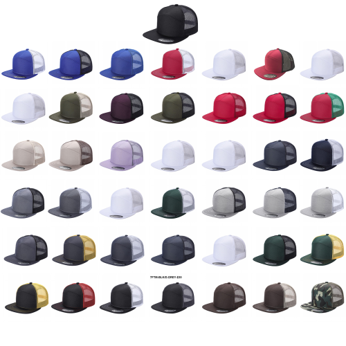 Waycap 7 Panel Trucker Mesh CK Outfitters 7 Panel Trucker Mesh