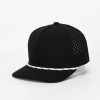 Black Rope Hat