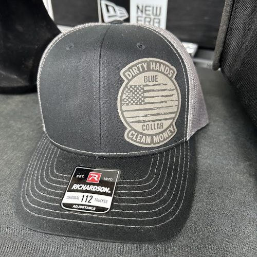 Dirty Hands Clean Money / Blue Collar Hat