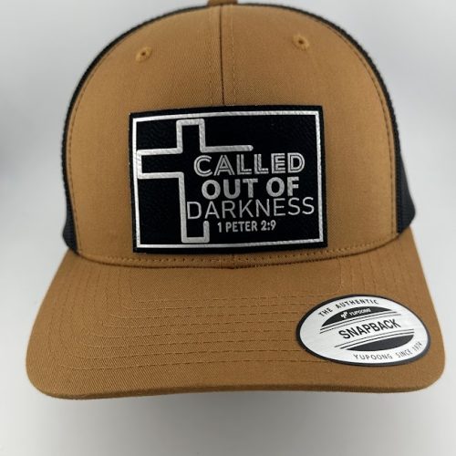 IMG_3296 Called Out Of Darkness 1 Peter 2:9 Hat