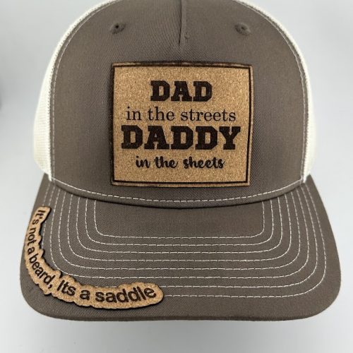 Dad In The Streets, Daddy In The Sheets (Rectangle) Hat