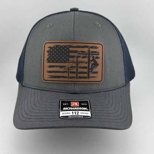 Lineman USA Flag Hat