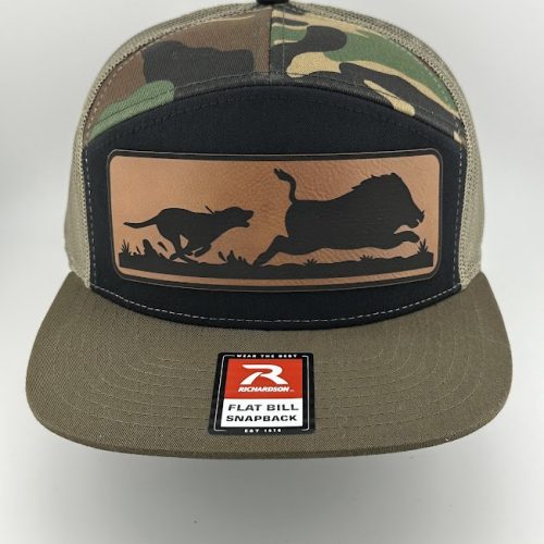 Dog Chasing Boar Hat