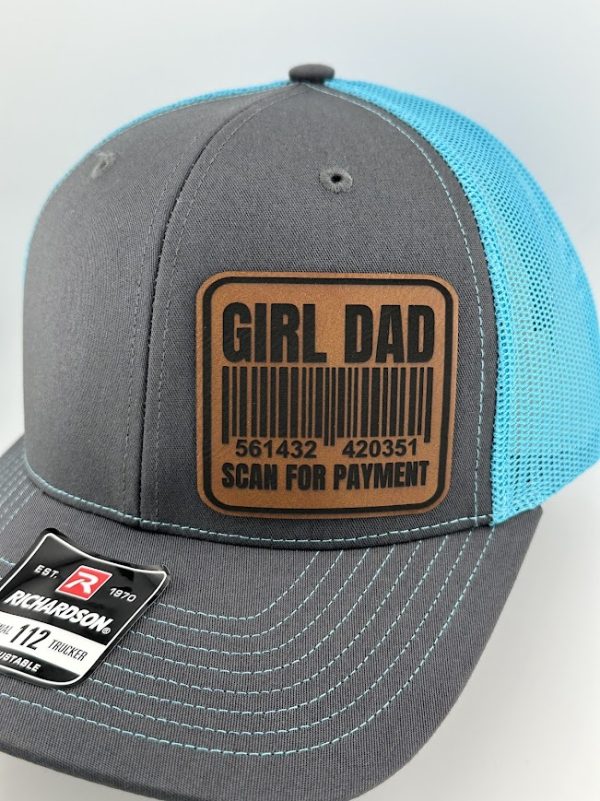Girl Dad Scan For Payment Hat