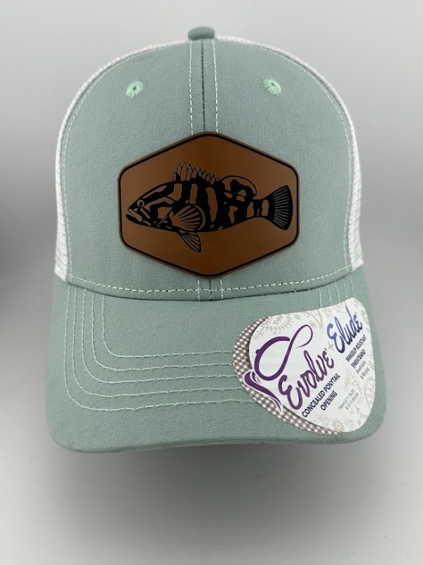 Striped Fish Grouper Hat