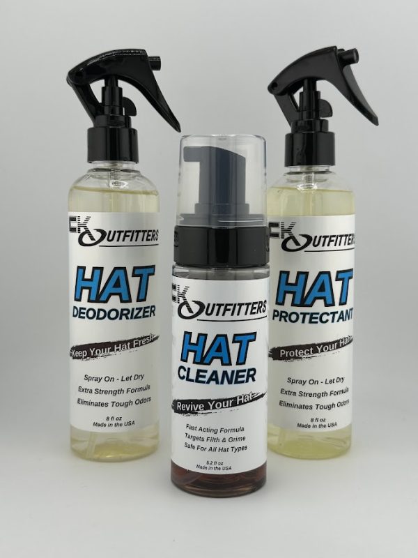Hat Deodorizer+Cleaner+Protectant Bundle