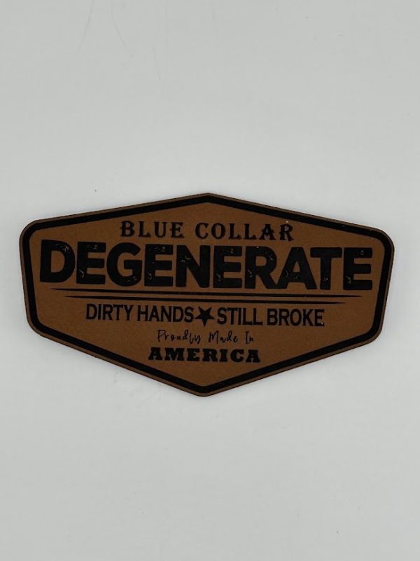 Blue Collar Degenerate Dirty Hands Still Broke Hat