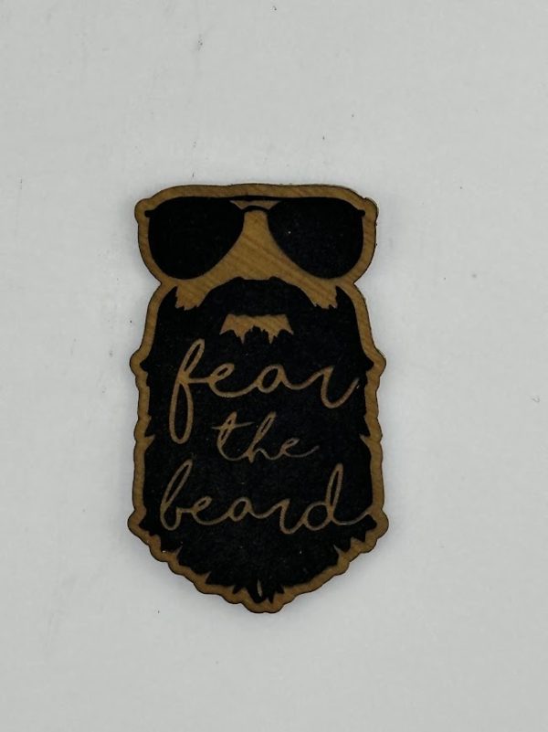 Fear The Beard Cursive Hat