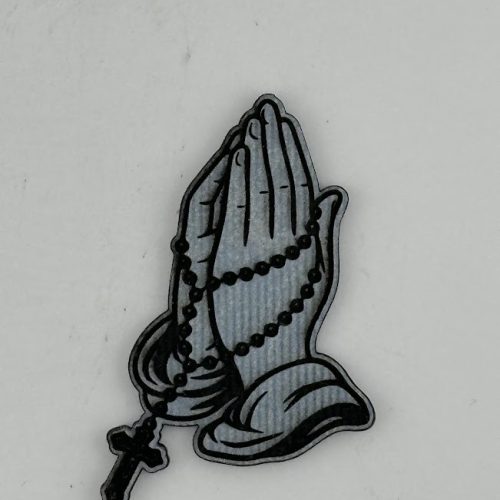 IMG_5154 Hands praying with rosary Hat