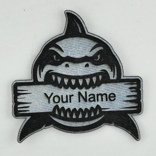Shark Name Tag Hat (Customizable)