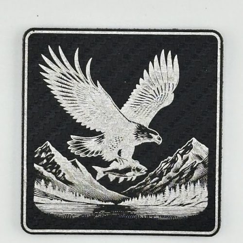 Eagle Flying Through Mountains Hat