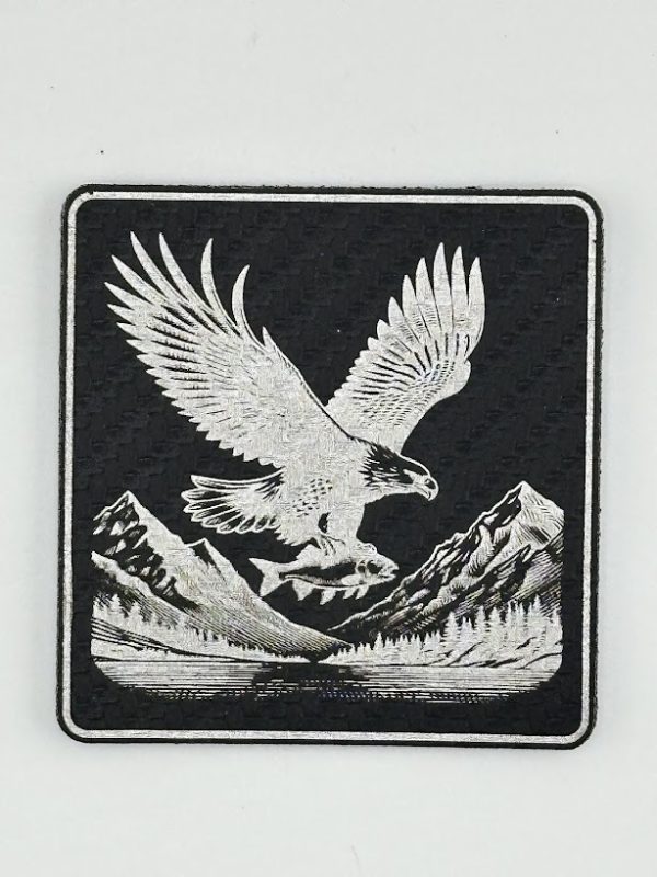 Eagle Flying Through Mountains Hat