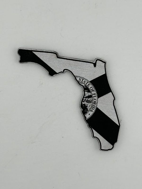 Florida State Cutout with Flag Hat