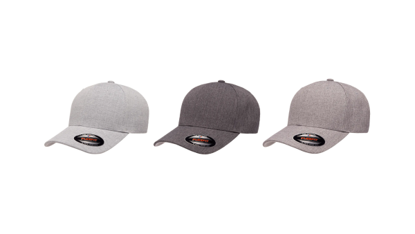 6350 Flexfit heatherlight cap 6350